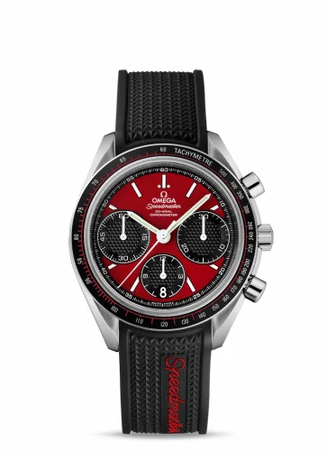Omega Speedmaster Racing Co-Axial Chronograph Stainless Steel / Red / Rubber 326.32.40.50.11.001 (32632405011001)